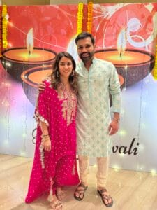 Rohit Sharma at Indian Cricket Team Diwali Celebration 2023