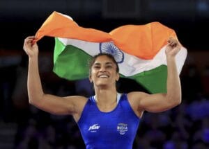 Vinita Phogat may be disqualified from Olympics 2024