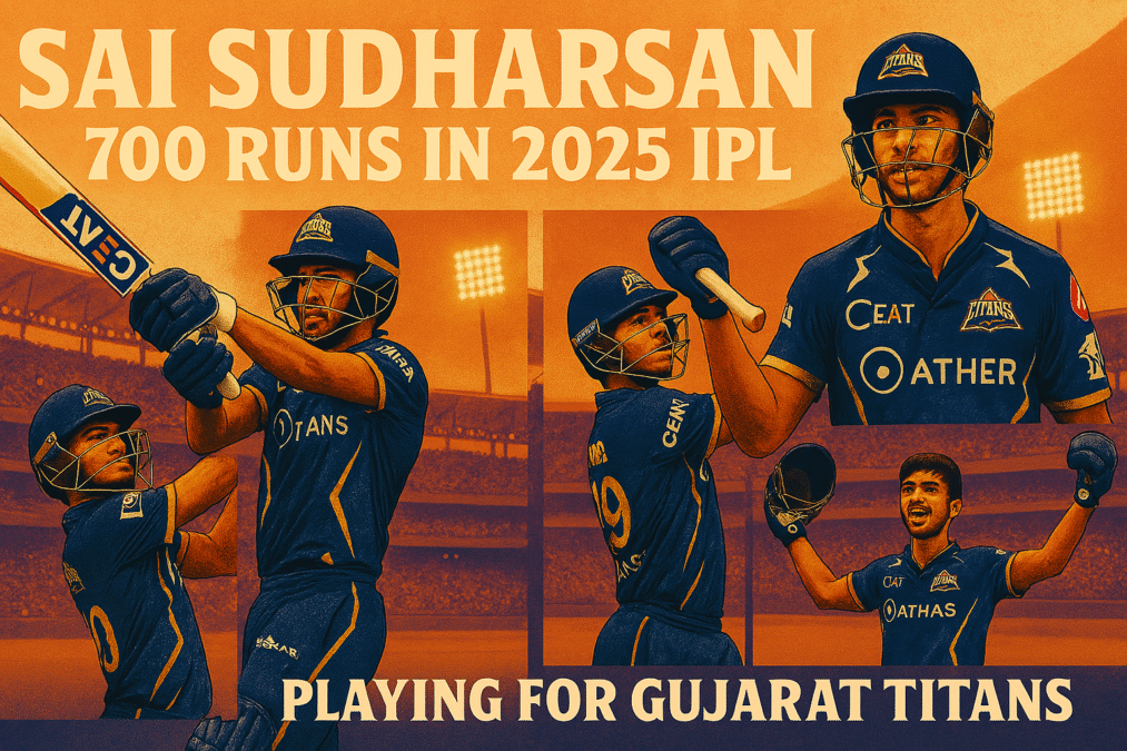 Sai Sudarshan Became Youngest Batsman To Score 700 Runs In IPL