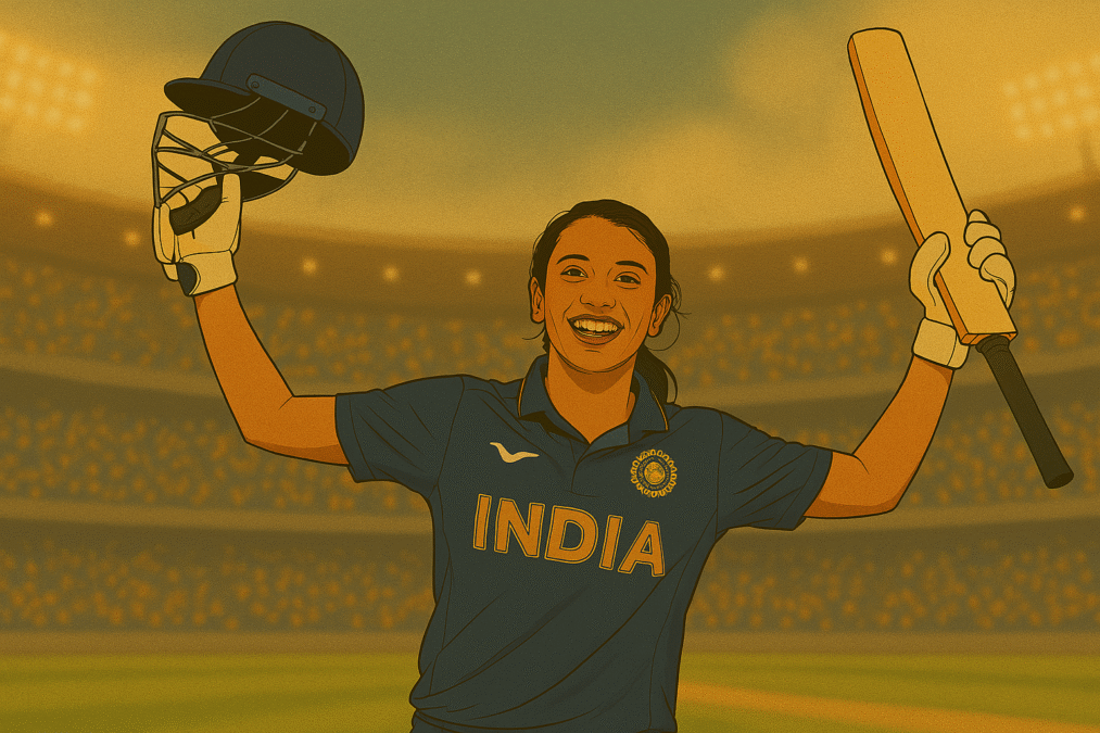 Smriti Mandhana Became First Indian Woman To Score Century In Three Formats